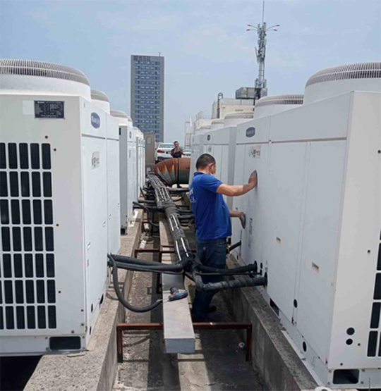 随州中央空调制热和不制冷系统维修方法